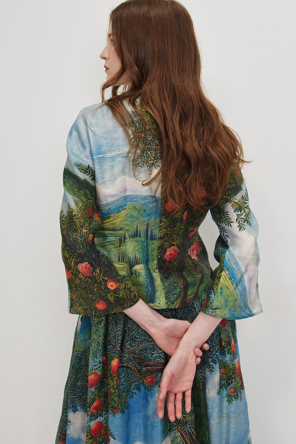 flowy skirt- ankle length